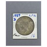 Peace Silver Dollar 1927