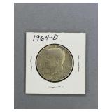 Kennedy Half Dollar 1964 D