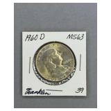 Franklin Half Dollar 1960 D