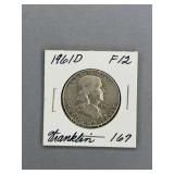 Franklin Half Dollar 1961 D