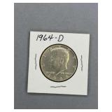 Kennedy Half Dollar 1964 D