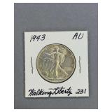 1943 Walking Liberty Half Dollar