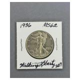1936 Walking Liberty Half Dollar