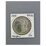Morgan Silver dollar 1896