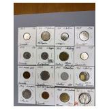 2 x 2s of Foreign Coins 95 coins