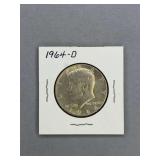 Kennedy Half Dollar 1964 D