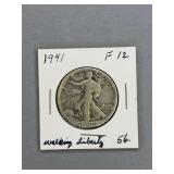 1941 Walking Liberty Half Dollar