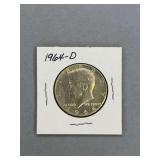 Kennedy Half Dollar 1964 D