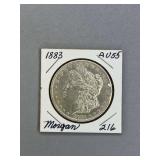 Morgan Silver dollar 1883