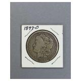 Morgan Silver dollar 1897 O