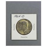 Kennedy Half Dollar 1964 D