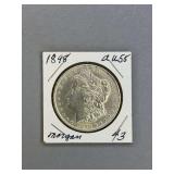 Morgan Silver dollar 1898