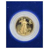American Eagle One- Tenth Ounce Proof Gold Bullion Coin