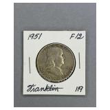 Franklin Half Dollar 1951