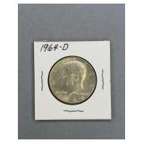 Kennedy Half Dollar 1964 D