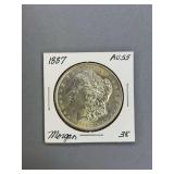 Morgan Silver dollar 1887