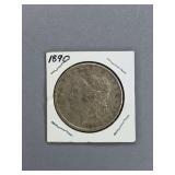 Morgan Silver dollar 1890