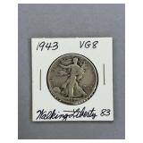 1943 Walking Liberty Half Dollar