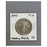 1942 Walking Liberty Half Dollar