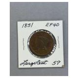 Large Cent 1851