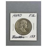 Franklin Half Dollar 1959 D