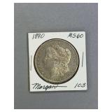 Morgan Silver dollar 1890