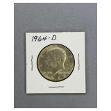 Kennedy Half Dollar 1964 D