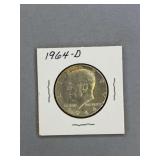 Kennedy Half Dollar 1964 D