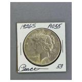 Peace Silver Dollar 1926 S