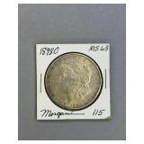 Morgan Silver dollar 1898 O