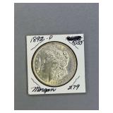 Morgan Silver dollar 1892