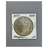 Morgan Silver dollar 1880 O