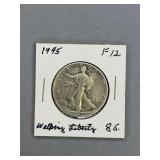 1945 Walking Liberty Half Dollar