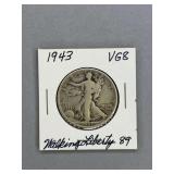 1943 Walking Liberty Half Dollar