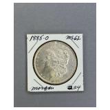 Morgan Silver dollar 1885 O