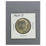 Kennedy Half Dollar 1964 D