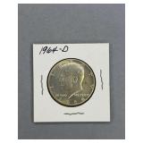 Kennedy Half Dollar 1964 D