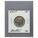 Barber Quarter 1893