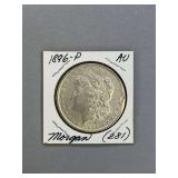 Morgan Silver dollar 1896