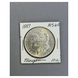 Morgan Silver dollar 1887