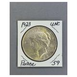 Peace Silver Dollar 1923