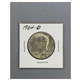 Kennedy Half Dollar 1964 D
