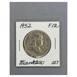 Franklin Half Dollar 1952