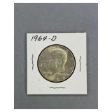 Kennedy Half Dollar 1964 D