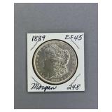 Morgan Silver dollar 1889