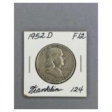 Franklin Half Dollar 1952 D