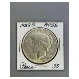 Peace Silver Dollar 1928 S