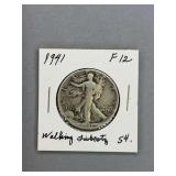 1941 Walking Liberty Half Dollar