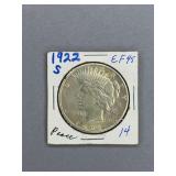 Peace Silver Dollar 1992 S