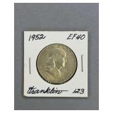 Franklin Half Dollar 1952